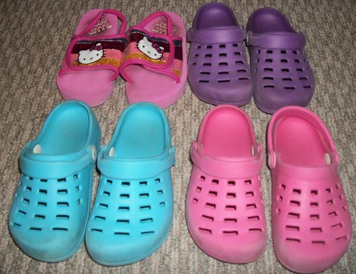 Lot pairs girls - pairs, clogs